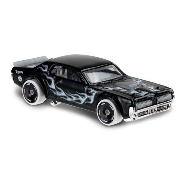 68 Mercury Cougar Preto 164 - 1/64 - Hot Wheels 2019 - Carrinho de